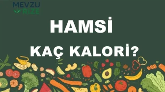 Hamsi kaç kalori? Hamsinin besin değerleri neler?
