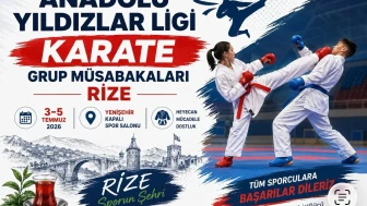 Anadolu'nun Yıldız Karatecileri Rize'de Madalya İçin Tatamiye Çıkıyor
