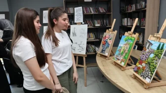Çalı’da kadınların el emeği eserleri sergiye çıktı