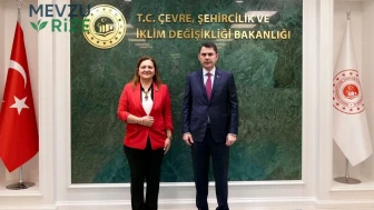 Burcu Köksal, Murat Kurum’u ziyaret etti! Yatırım talepleri iletildi