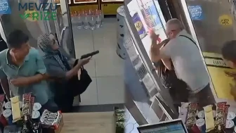 Tekirdağ'da Büfede Silahlı Çatışma: Eşini Vurmaya Çalışan Kadının Tabancası Arızalandı