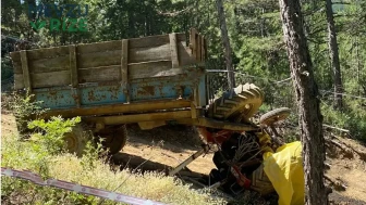 Traktör Kazası: 1 Kişi Hayatını Kaybetti, 1 Kişi Yaralandı