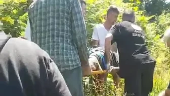 Kiraz toplamak için çıktığı ağaçtan düştü