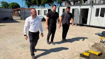 Pazar Futbol Sahası Tribün İnşaatında Sona Doğru