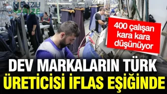Türk Üreticisi Dev Markaların Sonu: 400 Çalışan Gelecek Kaygısıyla Yüz Yüze!