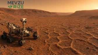 Mars'ta Sansasyonel Keşif: Curiosity, Poligon Şeklindeki Dev Deniz İzlerini Ortaya Çıkardı!