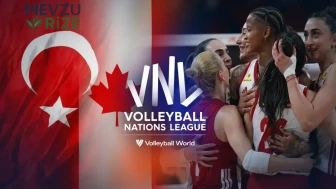 Türkiye - Kanada Voleybol Maçı Canlı İzle! Filenin Sultanları VNL Çeyrek Final Maçı Saat Kaçta?
