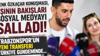 Trabzonspor'un Yeni Stoperinin Açıklamaları ve Eşinin Etkileyici Bakışları Gündemi Salladı!