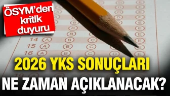 2026 YKS Sonuçları İçin ÖSYM'den Beklenen Tarih Duyuruldu!