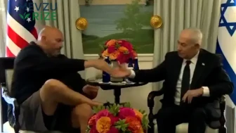 Senatör Fetterman, Netanyahu ile Görüşmesinde Şort Giyerek Dikkat Çekti!
