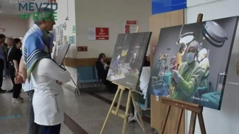 Trabzon'da Sağlık Çalışanlarının Anılarını Yansıtan Fotoğraf Sergisi Açıldı