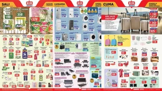 🛒 BİM'de Bu Hafta Yok Yok! Tekerlekli Buzluk, Valiz, Beyaz Eşya ve Mutfak Ürünlerinde Dev Fırsatlar