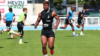 Beşiktaş'ta Hazırlık Süreci Hız Kesmeden Devam Ediyor! Emmanuel Agbadou Takım Antrenmanlarına Dahil Oldu