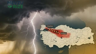 Meteoroloji tarih verdi! Önce İstanbul sonra Ankara'da gök gürültülü sağanak etkili olacak
