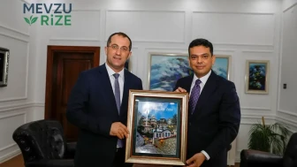 Başkan Genç, Abdullah Şahin'i Ziyaret ederek Başarılar Diledi!