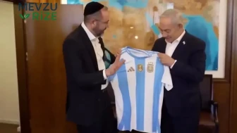 Netanyahu'dan Arjantin Milli Takımı'na Teşekkür ve Başarı Dilekleri!
