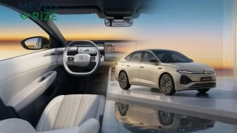 Volkswagen, 2000 kilometre menzil sunan yeni hibrit sedanı Passat'ın iç tasarımını tanıttı!