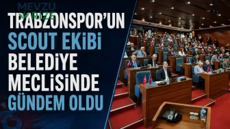 Trabzonspor'un İstihbarat Ekibi Belediye Meclisi'nde Merak Konusu Oldu!