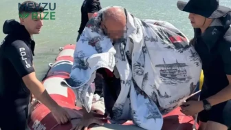 Adıyaman'da Dalgıç Polisler Barajda Sıkışan Vatandaşa Kurtarma Operasyonu Düzenledi