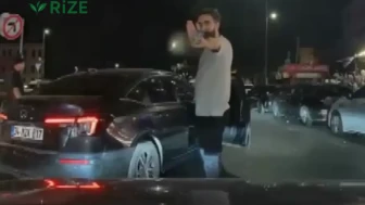 Kamerayı fark eden şüpheli, olay yerinden hızla uzaklaştı; ceza bedeli 252 bin lira!