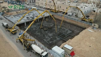 72 saat boyunca durmadılar! Tam 70 bin metreküp beton dökerek dünya rekoru kırdılar