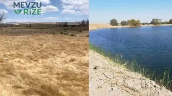 3 Yıl Önce Parlak Maviliklerle Dolu Olan Göl, Artık Sadece Kuru Toprakla Kaldı