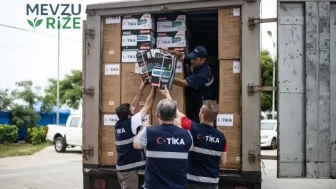 TİKA'dan İki Kamyon Barınma Yardımı Gönderildi!