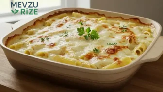 Fırında Servis Edilen Doyurucu Makarna: Dilim Dilim Lezzet!
