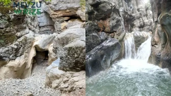Sadece 5 ay dayanabildi: Doğa harikası kanyonda sular tamamen kurudu