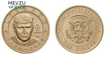 Trump'ın portresi altın madeni paraya basılıyor!