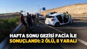 Halfeti'de trafik kazası: 2 ölü, 8 yaralı!