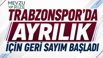 Trabzonspor’da Sıcak Gelişmeler: Ayrılıklar Kapıda!