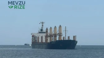 Tekirdağ'da karaya oturan kuru yük gemisinin kaptanı kurtarma talebinde bulunmadı
