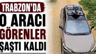 Trabzon'da Görülen O Araç, Görenleri Şaşkına Çevirdi!
