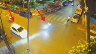 Bahçelievler'de Feci Bir Kazadan Son Anda Kurtulma!
