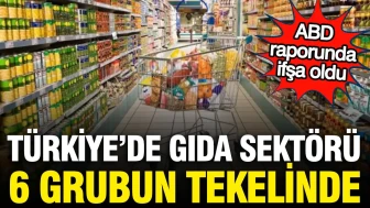 ABD Raporu Ortaya Çıkardı: Türkiye'deki Gıda Ticareti Altı Büyük Grupla Sınırlı!