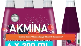 Akmina Kimin? Akmina Hangi Ülkenin? Boykot mu?