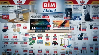 BİM 2-4-5 Ağustos 2026 aktüel katalogları yayınlandı! Espresso makinesi, QLED TV, Monster bilgisayar ve yüzlerce indirimli ürün satışta