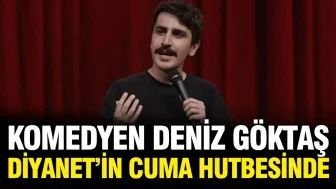 Cuma hutbesinde Deniz Göktaş detayı