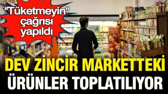 Büyük Zincir Marketten Şok Uyarı: Ürünler Toplatıldı, Kesinlikle Tüketmeyin Duyurusu Yapıldı