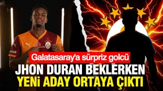 Galatasaray'a Sürpriz İsim: Jhon Duran'ın Yerine Yeni Golcü Adayı Göründü!