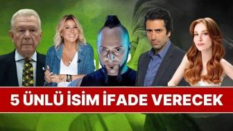 Ahbap Soruşturmasında Tanık Olarak İfade Verecek: Gülben Ergen, Elçin Sangu, Hayko Cepkin ve Mahsun Kırmızıgül Hazırlıklara Başladı