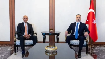 Hakan Fidan, ABD'nin Ankara Büyükelçisi Tom Barrack ile bir araya geldi