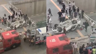 Hatay'da feci kaza: Kontrolden çıkıp devrilen otomobildeki iki genç hayatını kaybetti