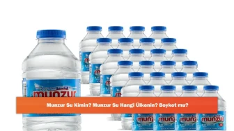 Munzur Su Kimin? Munzur Su Hangi Ülkenin? Boykot mu?