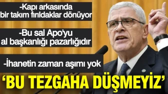Müsavat Dervişoğlu: Bu, Apo'yu başkanlık için pazarlık yapmak demektir!