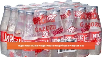 Niğde Gazoz Kimin? Niğde Gazoz Hangi Ülkenin? Boykot mu?
