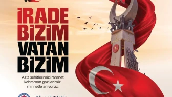 Trabzon Büyükşehir Belediyesi'nden 15 Temmuz İçin Anlamlı Mesaj: Demokrasiye Sahip Çıkalım!