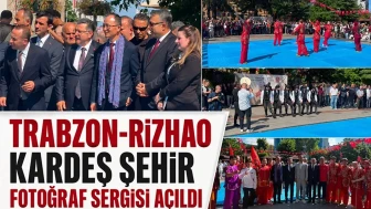Trabzon-Rizhao kardeş şehir fotoğraf sergisi açıldı