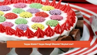Yaypa Kimin? Yaypa Hangi Ülkenin? Boykot mu?